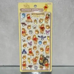 【正規品】ボンボンドロップシール　くまのプーさん　ディズニー　Disney