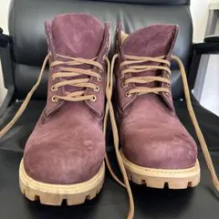 Timberlandバーガンディ