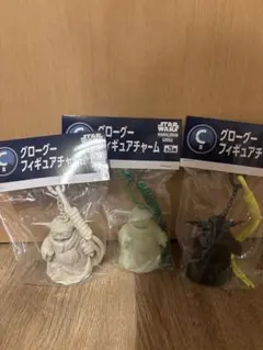 スターウォーズ ハッピーくじ C賞 グローグー フィギュアチャーム コンプ
