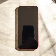 【操作可】【画面破損】iPhone 12mini PRODUCT RED