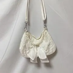SHEIN リボンショルダーバッグ