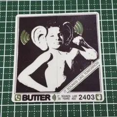 BUTTER GOODS バターグッズ スケボー ステッカー 1枚 No.6