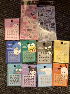 ネイルシール　DAISO セリア　サンリオ　平成　シールのサムネイル