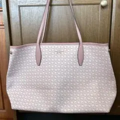 kate spade ピンク トートバッグ