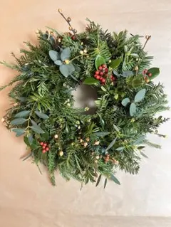 【mimi様専用】豪華！まだ間に合うクリスマスリース 直径35cm