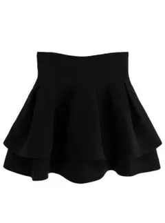 GRL インパン裏地付きフレアミニスカート[gm772]