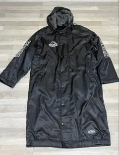 【最終お値下げ価格 即買可12/24まで出品】Kappa ブラック ベンチコート