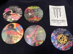 モンスター　マキシマム ザ ホルモン コースター5枚ステッカー1枚セット