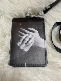 【JUNGKOOK】 パスケース タトゥー ブラック ストラップ BTS グク