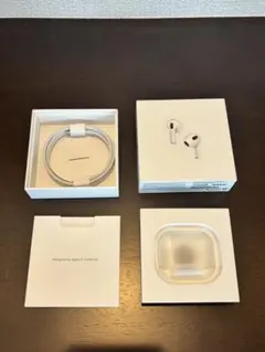 AirPods箱のみ　ホワイト 充電ケーブル付き