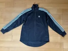 アディダス　adidas トラックジャケット　ブラック　刺繍のサムネイル
