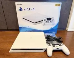 【美品】SONY PS4 ホワイト CUH-2200A（500GBモデル）