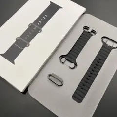 【未使用】Apple Watch 純正 ブラックオーシャンバンド