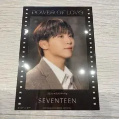 SEVENTEEN POWER OF LOVE スングァン トレカ