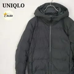UNIQLO　ユニクロ　シームレスダウンパーカー　3Dカット　黒　ブラック　M