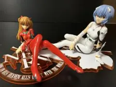 ヱヴァンゲリヲン　フィギュア アスカ レイ 2体セット