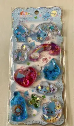 ボンボンドロップシール　しずくちゃん　みるみるちゃん　　うるちゅる　クーリア