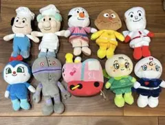 アンパンマンぷりちぃビーンズ 10体セットぬいぐるみ