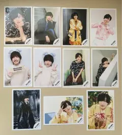なにわ男子　道枝駿佑　公式写真　11枚セット