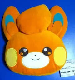 ポケットモンスター　ポケモン　大きい顔型ぬいぐるみポーチ　フェイスポーチ　パモ