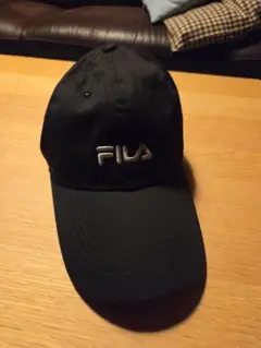 FILA ブラック ベースボールキャップ フリーサイズ