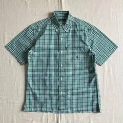 ～00s ラルフローレン 短丈BDチェック柄シャツ短丈 ボックスシルエットY2Kのサムネイル