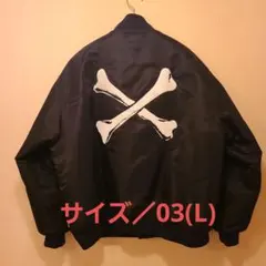 WTAPS TEAM JACKET／BLACK／ 21aw