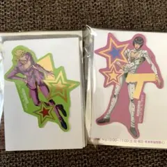 ジョジョ×マツキヨ コラボ　特典ステッカー　ジョルノ　ブチャラティ　セット