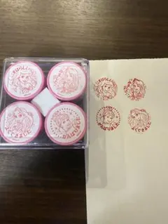 ディズニープリンセス スタンプ 4個セット