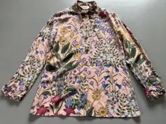 Gucci シルク　ブラウス　ピンク　花柄　ミケーレのサムネイル