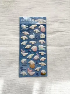 《新品未使用》《送料無料》サンリオ シナモンロール ふっくらシール