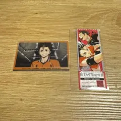 59_ハイキュー 西谷夕 クリアカード ステッカー まとめ売り