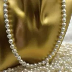 あこやパールバロック 貫通珠 8mm～8.9mm 一連 50珠 アコヤ真珠