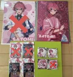 すとぷり　さとみ　2022 夏　summer カード　缶バ