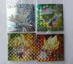 ドラゴンボール 超戦士シールウエハース超 超絶感謝の十周年　4 枚　シークレット