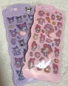 マイメロディ クロミ サンリオ おしりぷくぷくシール