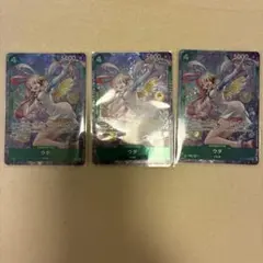 ワンピース 受け継がれる意志　パラレル　ウタ　セット売り　緑デッキパーツ　SR