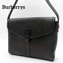 極美品✨ バーバリー ショルダーバッグ 黒 ノバチェック ロゴ型押し 大容量 BURBERRY】バーバリー ノバチェック ショルダーバッグ – NISHIKINO