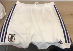 新品　adidas アディダス　サッカー日本代表　ホワイト ハーフパンツ 2XL
