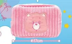 Care Bears【アップリケコーデュロイポーチ】ピンク
