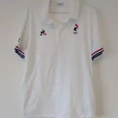 le coq sportif FRANCE JUDO ポロシャツ 白 XLのサムネイル
