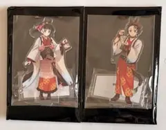 【匿名配送】鬼滅の刃 午年 2026 アクリルスタンド 竈門炭治郎•栗花落カナヲ