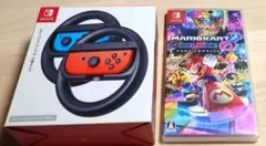 【美品】Nintendo Switch　マリオカート　&　Joy-Conハンドル