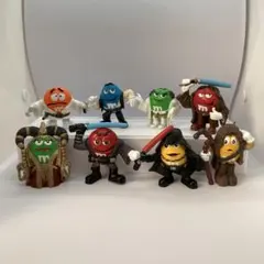 M&M's エムアンドエムズ　スターウォーズ　フィギュアセット　8体
