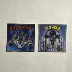 2枚セット スターウォーズ マンダロリアン コレクションシール R2-D2