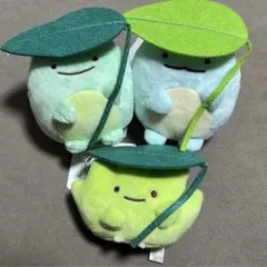 すみっコぐらし ボールチェーン付きはっぱであまやどりぬいぐるみ