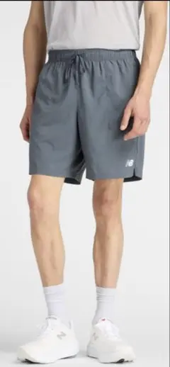 New Balance グレーショートパンツ SMALL