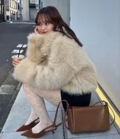 ショートファーコート