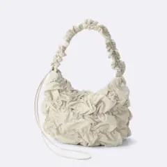 GU ギャザーショルダーバッグ