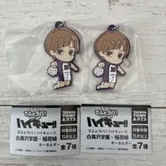 【ハイキュー‼︎】でふぉラバ！白鳥沢学園キーホルダー 白布賢二郎(2個)